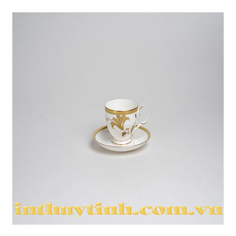Bộ tách trà Islay Gold (có dĩa lót) Noritake