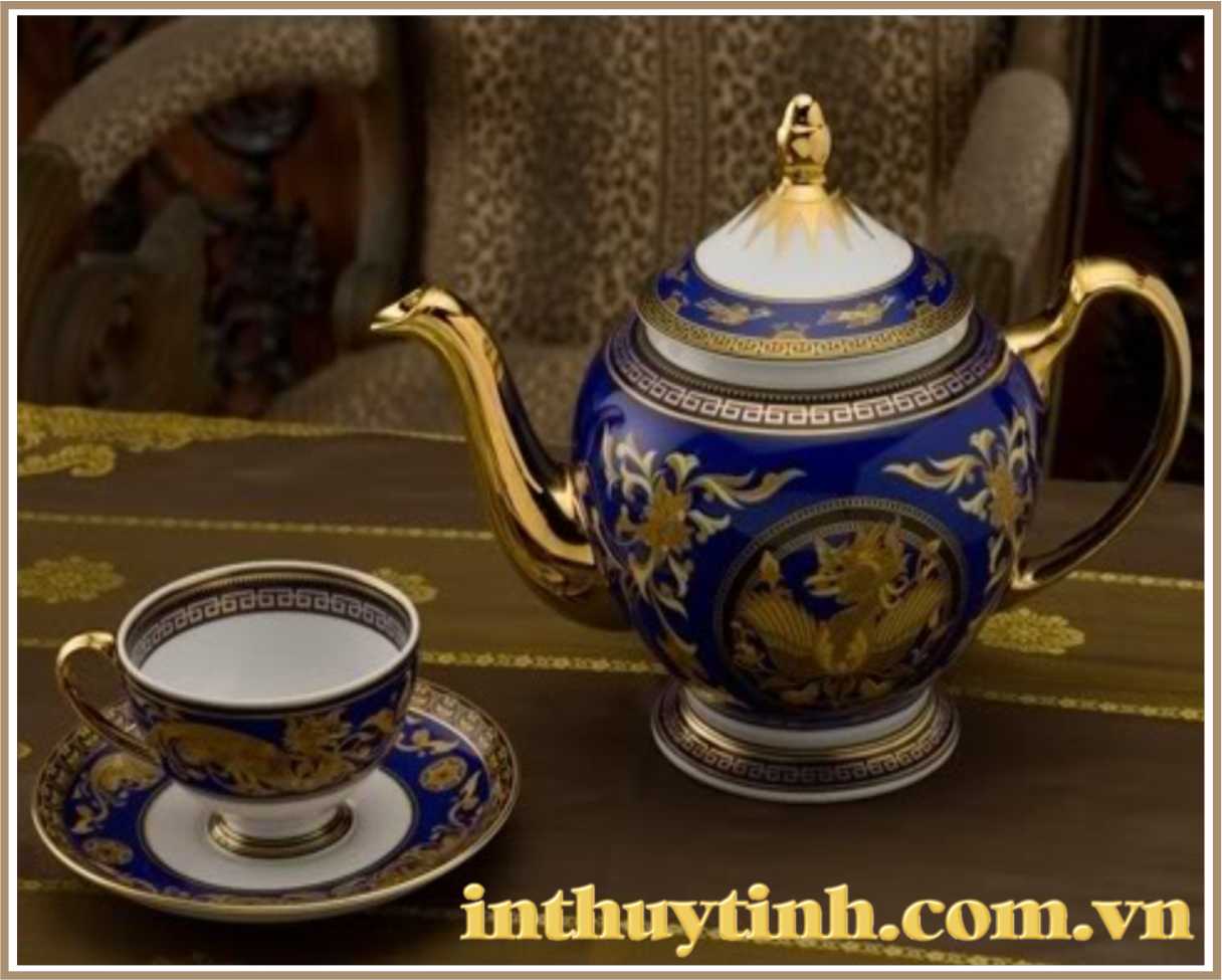 Bộ bình trà QUỐC SẮC 1.3L