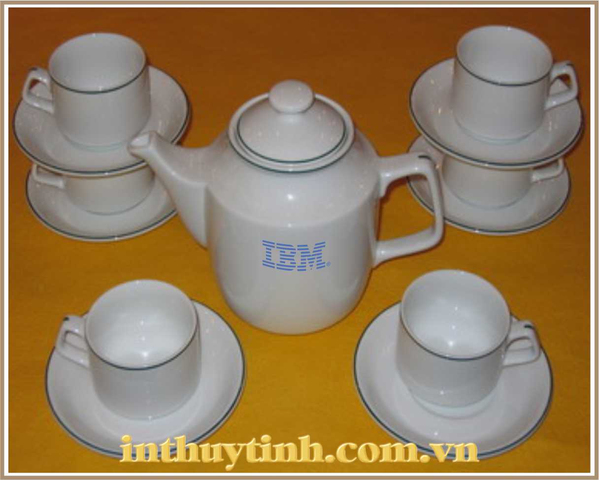 IN TRÊN BỘ BÌNH TRÀ