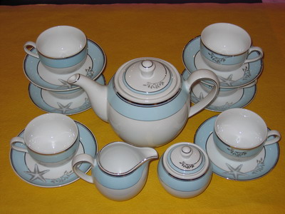 Bộ bình trà 1,1L Camelia hương biển xanh