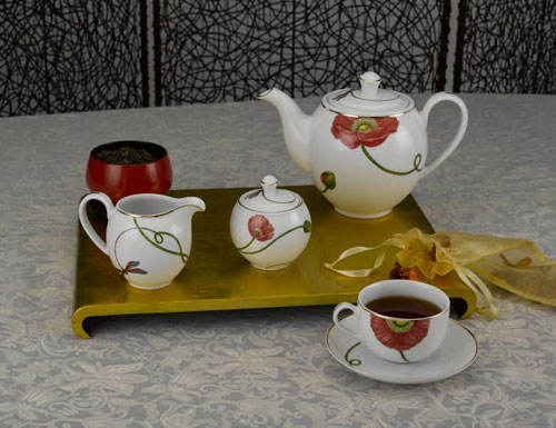 Bộ bình trà 1,1L Camelia Kết duyên