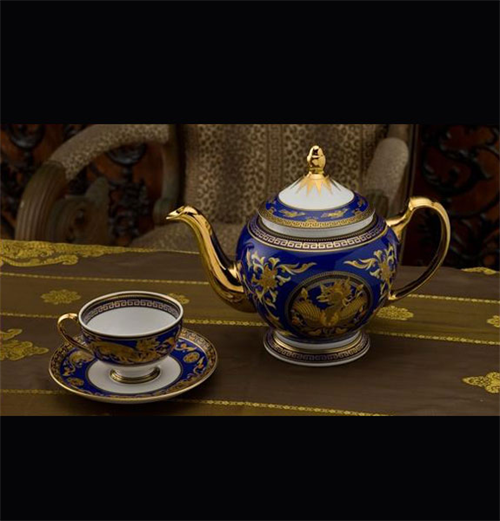 Bộ bình trà 1,3L Cẩm tú