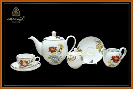 Bộ bình trà 1,1L Cát Tường